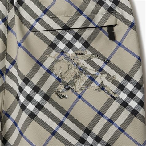 burberry brit check print board shorts|Check Shorts in Lichen .